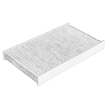 Filtru, aer habitaclu Cabin filter with activated carbon JEEP GLADIATOR GLADIATOR WRANGLER IV 2.0-3.6ALK 11.17- CHRYSLER 68364653AA