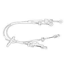 Cablu,transmisie manuala Gearshift level cable L/R for syst. Start &amp; Stop FIAT PANDA 0.9/0.9CNG 02.12- OE FIAT 55245488
