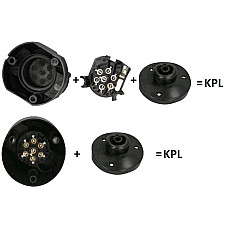 Dulie Priza de conectare a limbii numar pini: 7 STEINHOF STGN-7