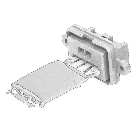 Rezistor, ventilator habitaclu rezistor suflante rezistor 4-pin Seicento Panda 03 - PUNTO 99 - DUCATO 02 - FIAT DOBLO OE FIAT 46723713