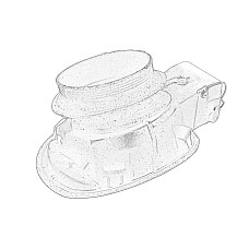 Conducta umplere, rezervor combustibil Fuel tank elements fuel filler BMW BMW 1 E81 1 E87 06.04-09.12 OE BMW 51 17 7 069 449