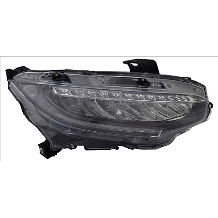 Far Headlamp L LED LED electric with motor HONDA CIVIC X 12.15-12.18 TYC TYC 20-15266-00-9