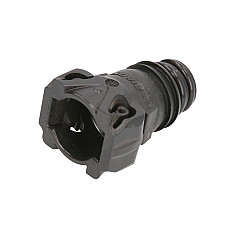 Cap de cuplare Montare TEKALAN Adaptor/Reductie/drept plastic cantitate per impachetare: 1buc dimensiune HD 20.3mm mufa exterioara / dimensiune R 17.3mm mufa interioara RAUFOSS 961 50 106
