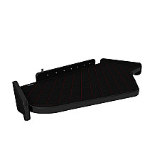 Raft interior cabina ofer Cabin shelf middle middle colour: neagra/red series: ELEGANCE Q MAN TGX II 02.20- F-CORE F-CORE FT40 BLACK/RED