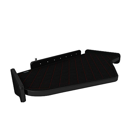 Raft interior cabina ofer Cabin shelf middle middle colour: neagra/red series: ELEGANCE Q MAN TGX II 02.20- F-CORE F-CORE FT40 BLACK/RED