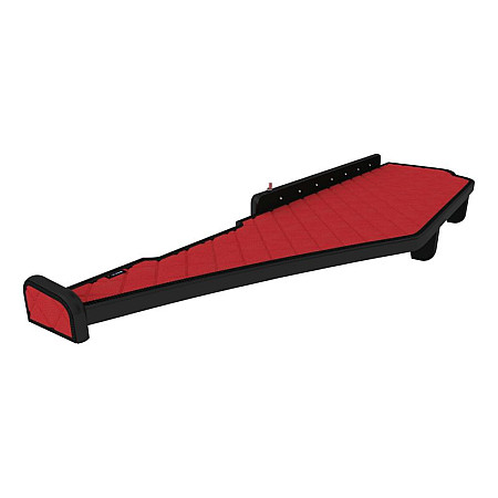 Raft interior cabina ofer Raftul cabinei cabina ingusta 230 cm lung Panou LED lumina alba lung culoare: rosu serie: ELEGANCE MERCEDES F-CORE F-CORE FT27 RED