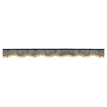 Cortina cabina ofer Perdele cabinei soferului acoperis inalt acoperis jos cabina joasa cabina standard bibelouri piele intoarsa CLASSIC cantitate in set: 1buc gri tip cabina: Highline TOPLINE MER F-CORE F-CORE CR01 GRAY