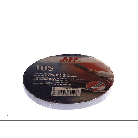 Materiale si benzi de mascare Banda dublu adeziva material: spuma culoare: alb dimensiuni: 12mm/10m cantitate per impachetare: 1buc APP 80040802