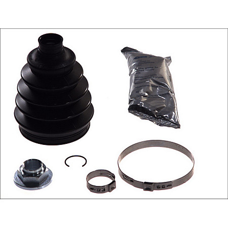 Ansamblu burduf, articulatie planetara Burduf cauciuc cap planetara exterior fi: 24/81 lungime120 set TOYOTA COROLLA 1.4/1.6 10.01-03.08 SPIDAN 0.024382