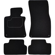 Covoras podea textil Floor mats Velours 4 pcs front/rear set colour neagra BMW 6 E63 09.03-08.10 Coupe MAMMOOTH MMT A041 BM205 PRM 01