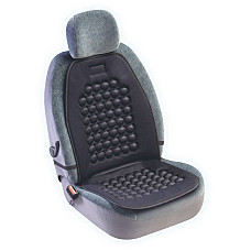 Husa scaun Cap for seat MAGNETIC front colour neagra polyester mounting with hooks MAMMOOTH MMT A047 137580