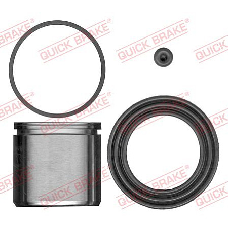 Kit reparare etrier Fata Dreapta/Stanga diametru piston: 57 cu piston MERCEDES A W169 B SPORTS TOURER W245 C CL203 C T-MODEL S203 C W203 1.0-Electric 03.87- QUICK BRAKE QB114-5179