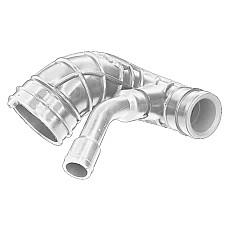 Furtun, alimentare aer Furtun flexibil de alimentare cu aer diametru 62/69mm bnr debitmetru / turbina CITROEN C1 C2 C3 I C3 II C3 PLURIEL NEMO/MINIVAN XSARA FORD FIESTA V FIESTA VI 1.4D 09.01- OE PEUGEOT 1434F6