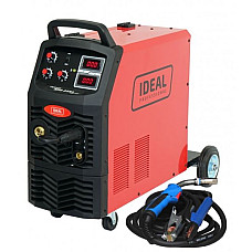 Sudor semi-automat MIG / MAG Semi-automatic welder MIG/MAG minimum welding power: 30A maximum welding power: 250A rated power: 6kW power supply: 230/400V welding Processes: FLUX / MIG-MAG / MMA IDEAL TMIG255/2