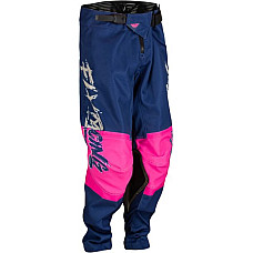 Pantaloni pentru off-road Trousers off road FLY RACING YOUTH KINETIC KHAOS colour beige/navy blue/pink size 26 FLY FLY 376-43426
