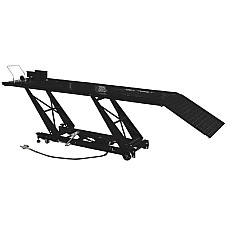 Motociclete i ATV-uri Elevator pt motociclete  platforma 450kg inaltime min. 180mm max. 780mm greutate 179kg dimensiuni platforma de lucru 2200x680 mm pompa pneumatica de control suplimentar. PROFITOOL Moto PROFITOOL 0XPTPI0023