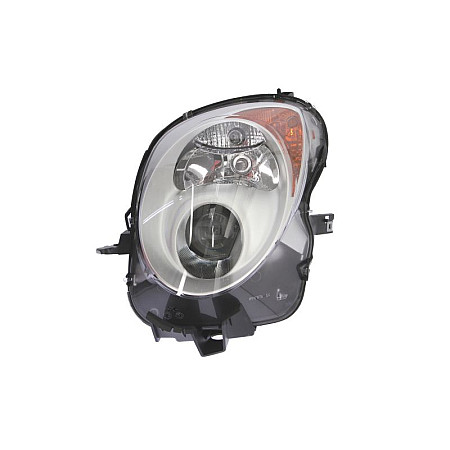 Far Lampa frontala Stanga halogen H7/W5W electric cu motor culoare insert: argintiu culoare semnalizator: portocaliu ALFA ROMEO MITO -09.13 VALEO VAL043792