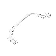 Intinzator de prelata Semi-trailer / trailer element hand lever L KOGEL OE KOEGEL KOG6153049