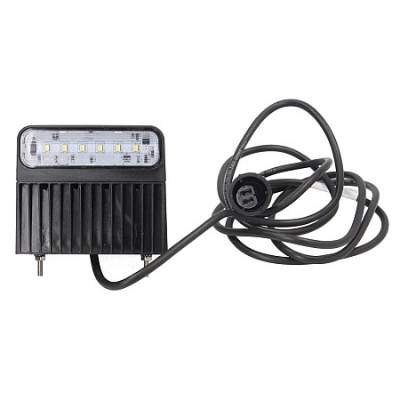 Iluminare numar de circulatie Licence plate lamp REGPOINT II LED 12/24V 83x45x100mm hose length: 2000mm connector: ASS2 ASPOCK A36-3867-027
