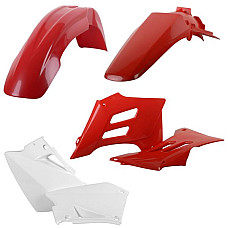 Kituri de plastic Off-road plastic accessories colour Red/White GAS GAS EC 125-450 2005-2006 CEMOTO 91278 CEM