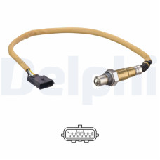 Sonda lambda 395mm DACIA LOGAN II LOGAN MCV II SANDERO II RENAULT CLIO IV 1.2 10.12- DELPHI ES21213-12B1