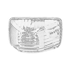 Semnalizator Indicator lamp front R glass colour: transparent OE ISUZU ISU8974101804