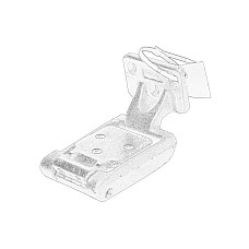 Balama usa Door hinge rear L lower part for wing door MERCEDES SPRINTER 906 10.13-06.18 OE MERCEDES 906 740 06 37