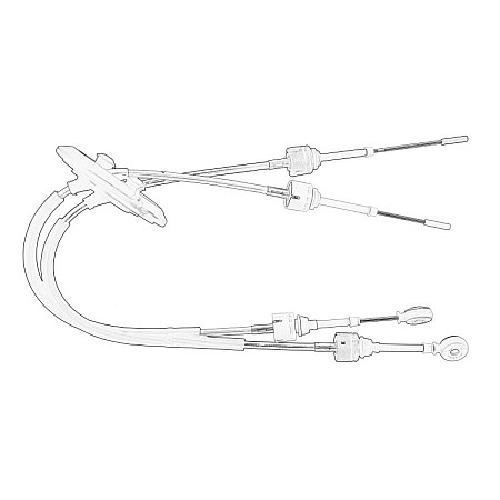 Cablu shimbator viteze Gearshift level cable 6-gear transmission trans. MA OPEL ASTRA K 1.0-1.6D 06.15- OE OPEL 55499527