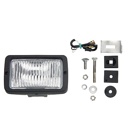 Proiector ceata Lampa de ceata Dreapta/Stanga H3 92x156mm fara becuri 12/24V WESEM HP3.15863.00