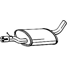 Toba esapament primara Sistem evacuare gaze/toba primara AUDI Q3 VW TIGUAN 1.4/2.0D 09.07-10.18 BOSAL BOS233-567