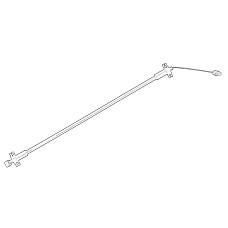 Cablu deblocare usi Bowden cable front L R fits FORD FOCUS C MAX II 1003 0912 1480308