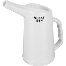 Unelte de distrubuire uleiuri Pojemnik 5l z HDPE na olej plyn hamulcowy kwas akumulatorowy i ciecze bezkwasowe kolor bialy/transparetny HAZET HAZ 198-6