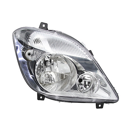 Far Lampa frontala Dreapta H7/H7 electric fara motoras culoare insert: cromat MERCEDES SPRINTER 35-T B906 SPRINTER 3-T B906 SPRINTER 46-T B906 SPRINTER 5-T B906 -10.13 TYC TYC 20-11813-25-2