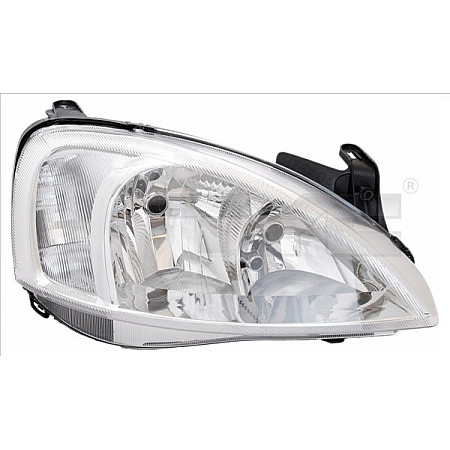 Far Lampa frontala Stanga H7/H7 electric fara motoras culoare insert: cromat OPEL COMBO TOUR COMBO/MINIVAN CORSA C CORSA C/HATCHBACK -05.03 TYC TYC 20-6066-05-2
