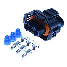 Stecher Wire plug number of pins: 3 VOLVO S60 II S80 II V40 V60 I V70 III ALFA ROMEO 159 BRERA SPIDER FIAT DOBLO DOBLO/MINIVAN PANDA PUNTO PUNTO/HATCHBACK SEICENTO / 600 SIENA 10.91- SENCOM SENCSF11582