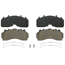Set placute frana,frana disc Brake pads set front/rear MERITOR SCANIA LPGRS DC07.108-OC13.101 09.16- DANBLOCK DB 2933282