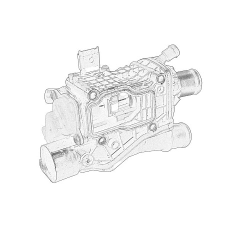 Termostat,lichid racire Termostat sistem racire in carcasa FORD C-MAX II FOCUS III FOCUS IV GALAXY III GRAND C-MAX KUGA II MONDEO V S-MAX 2.0D 09.14- OE FORD 2264810