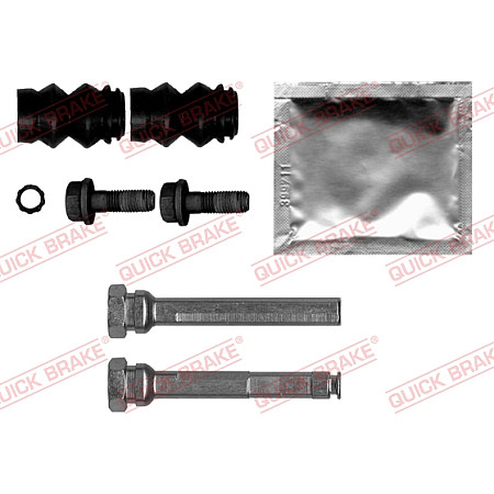 Set bucsi de ghidaj, etrier frana Kit reparare etrier MERCEDES E T-MODEL S211 E VF211 E W211 E W212 1.8-4.0D 03.02-12.16 QUICK BRAKE QB113-0006X
