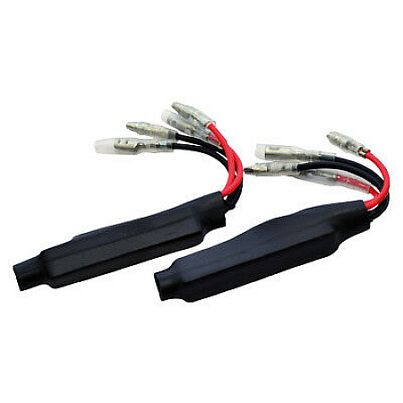 Lumina semnalizare Indicators resistor front/rear L/R a set of 2 indicators indicator colour: neagra 9W OXFORD EL321
