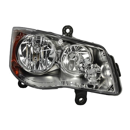 Far Lampa frontala Dreapta 2*H11/P27/7W manual fara ECE culoare insert: cromat CHRYSLER TOWN &amp; COUNTRY 10.07-09.16 TYC TYC 20-6919-05-6