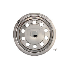 Capac roata Wheel cap rear material: stainless steel height13cm rim diameter: 225inch hollow with holes CLAMP CL22.5HR-COV