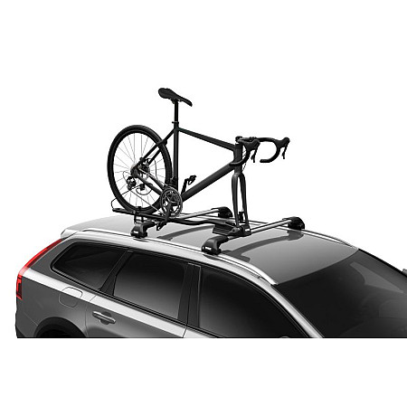 Suport bicicleta portbagaj pavilon Roof bike holder 564001 type fastride mounting behind the fork THULE