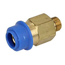 Cap de cuplare Montare TEKALAN drept M10x1 10mm metal cantitate: 1buc PNEUMATICS PNP10/M10