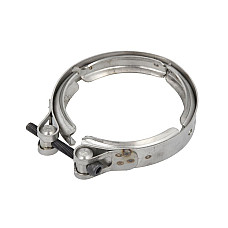 Colier, sistem de esapament Exhaust system clasp 126mm stainless steel width: 25mm RVI VOLVO CLAMP CL000VO