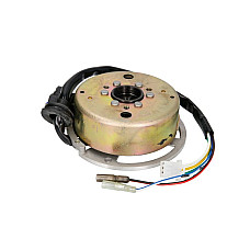 Stator de alternator Stator with magnet wheel Minarelli 3KJ large cone APRILIA AMICO AREA 51 GULLIVER RALLY SCARABEO SONIC SR CHINSKI SKUTER/MOPED/MOTOROWER/ATV 2T MALAGUTI F10 F10 WAP F12 F12R 50 INPARTS IP000631