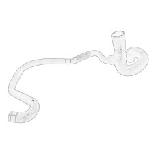 Cuplaj conducta lichid racire Cooling system rubber hose bottom  OPEL MERIVA A 1.6 01.06-05.10 OE OPEL 13181078