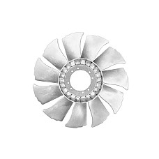 Paleta ventilator, racire motor ventilator montat moara de vant la data de 8 bolt S2000 IVECO DAILY OEM 504024647Z