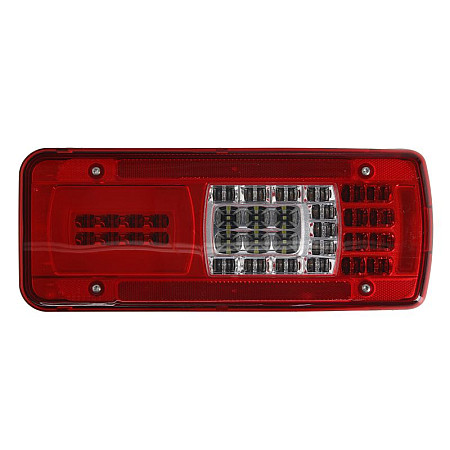 Stop spate Rear lamp R LC11 LED 24V reversing light reflector side clearance connector: Rear HDSCS 8PIN  IVECO STRALIS I 02.02- VIGNAL VAL160120