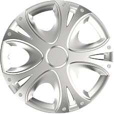 Capace roti auto Dynamic 4buc - Argintiu - 13''