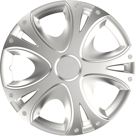 Capace roti auto Dynamic 4buc - Argintiu - 13''